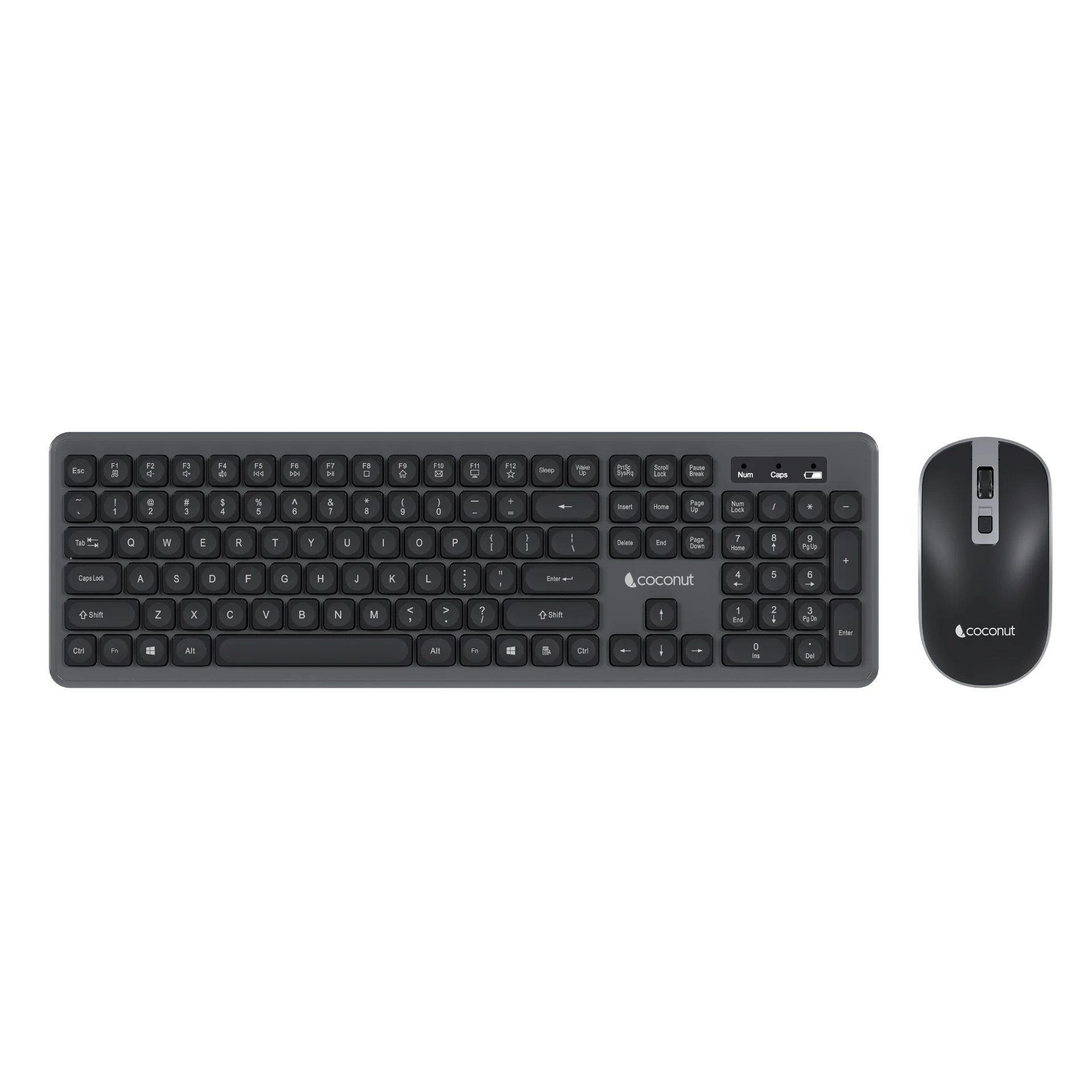 Admire Wireless Keyboard and Mouse Combo, sleek and ergonomic