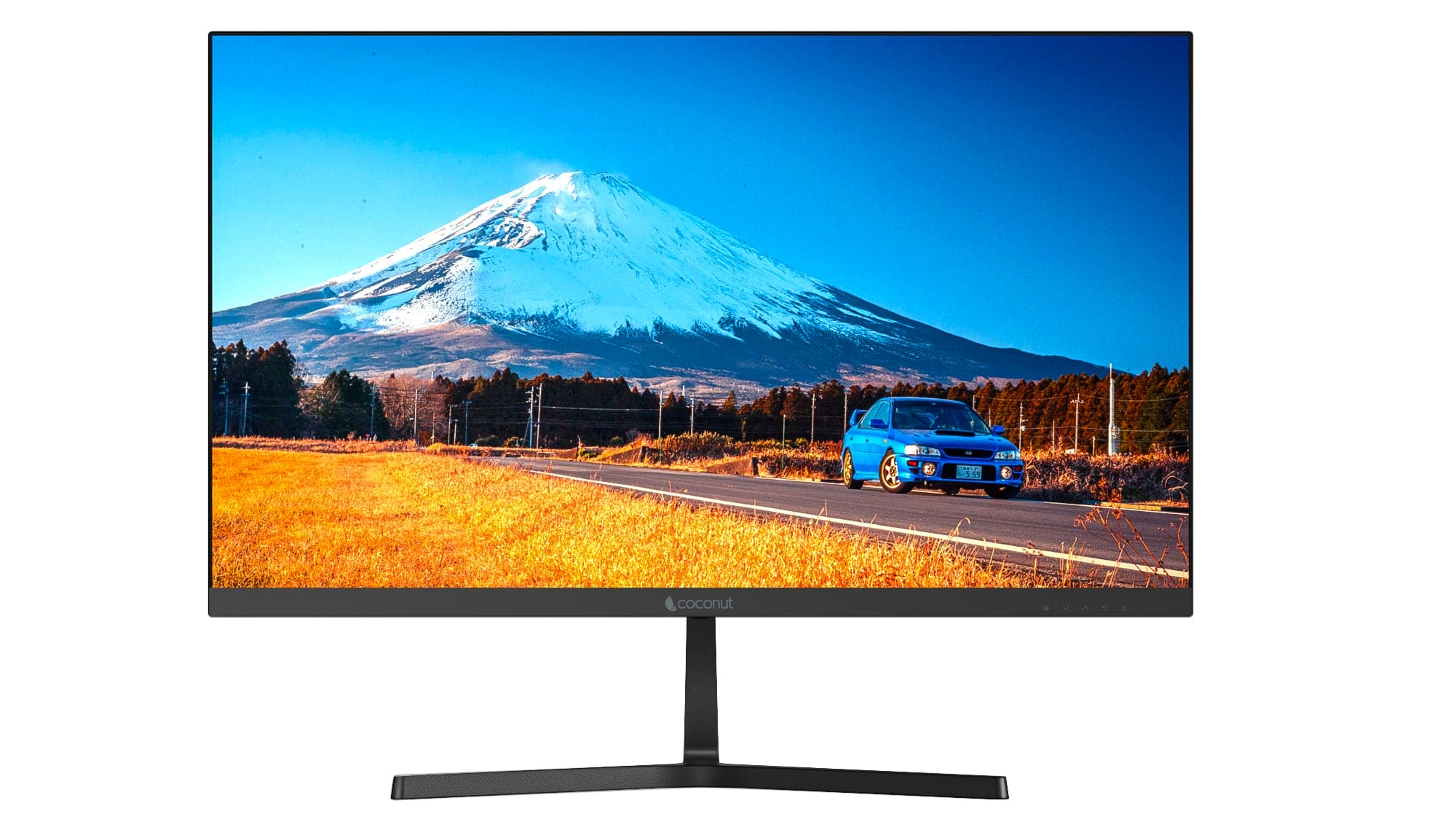 24" LED Frameless Ultra slim HD Monitor, 75Hz Refresh Rate, 1080p
