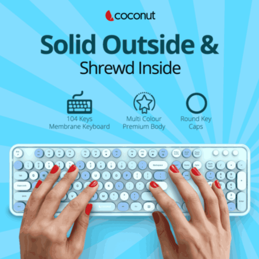 Vintage retro wireless combo featuring classic design and functionality