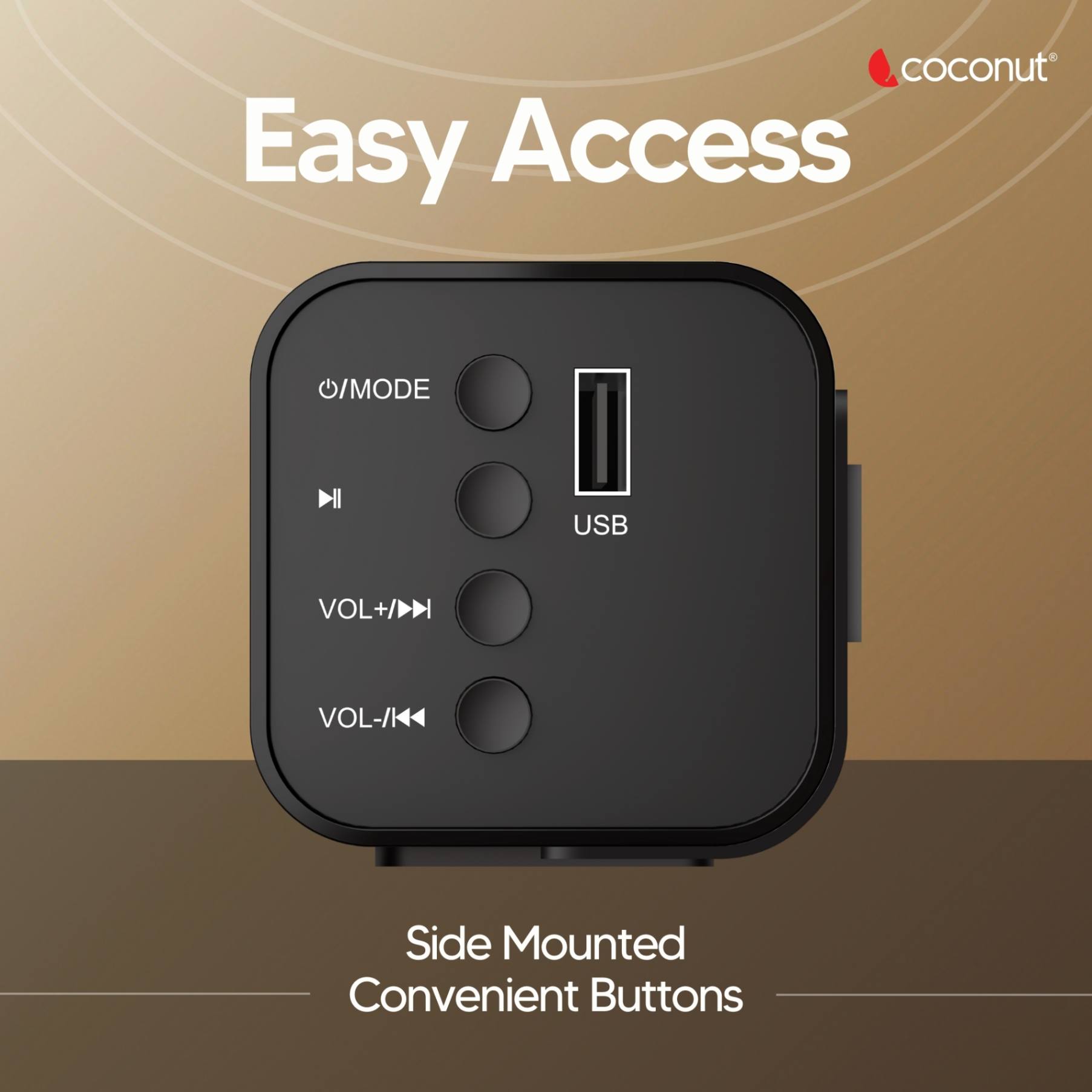 Aria 40W Wireless Sound Bar with multiple input connectivity