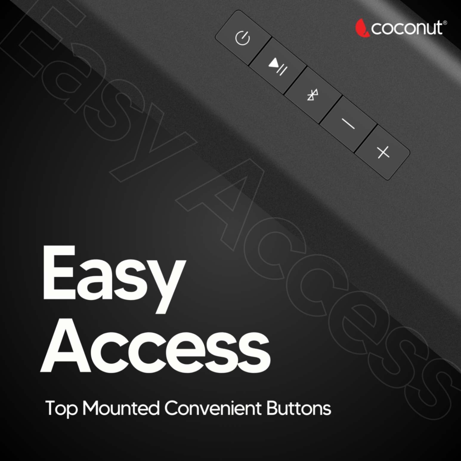 Diva 120W Wireless Sound Bar with Woofer, multiple inputs, loud speakers