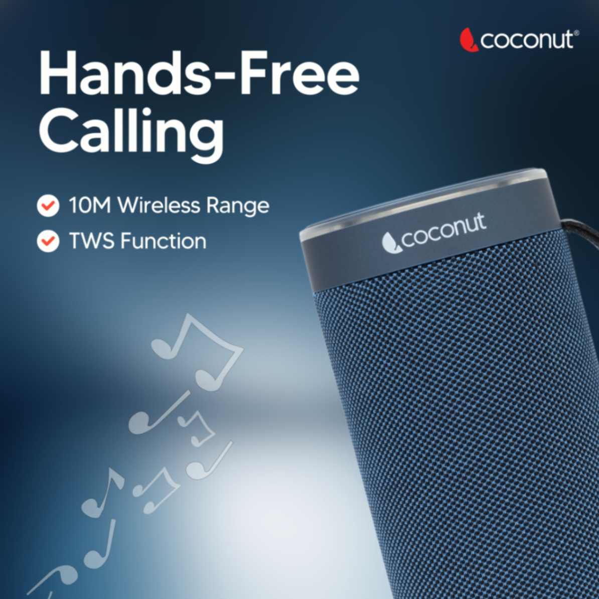 Elvis 8W Bluetooth speaker with RGB lights, portable, Bluetooth 5.1