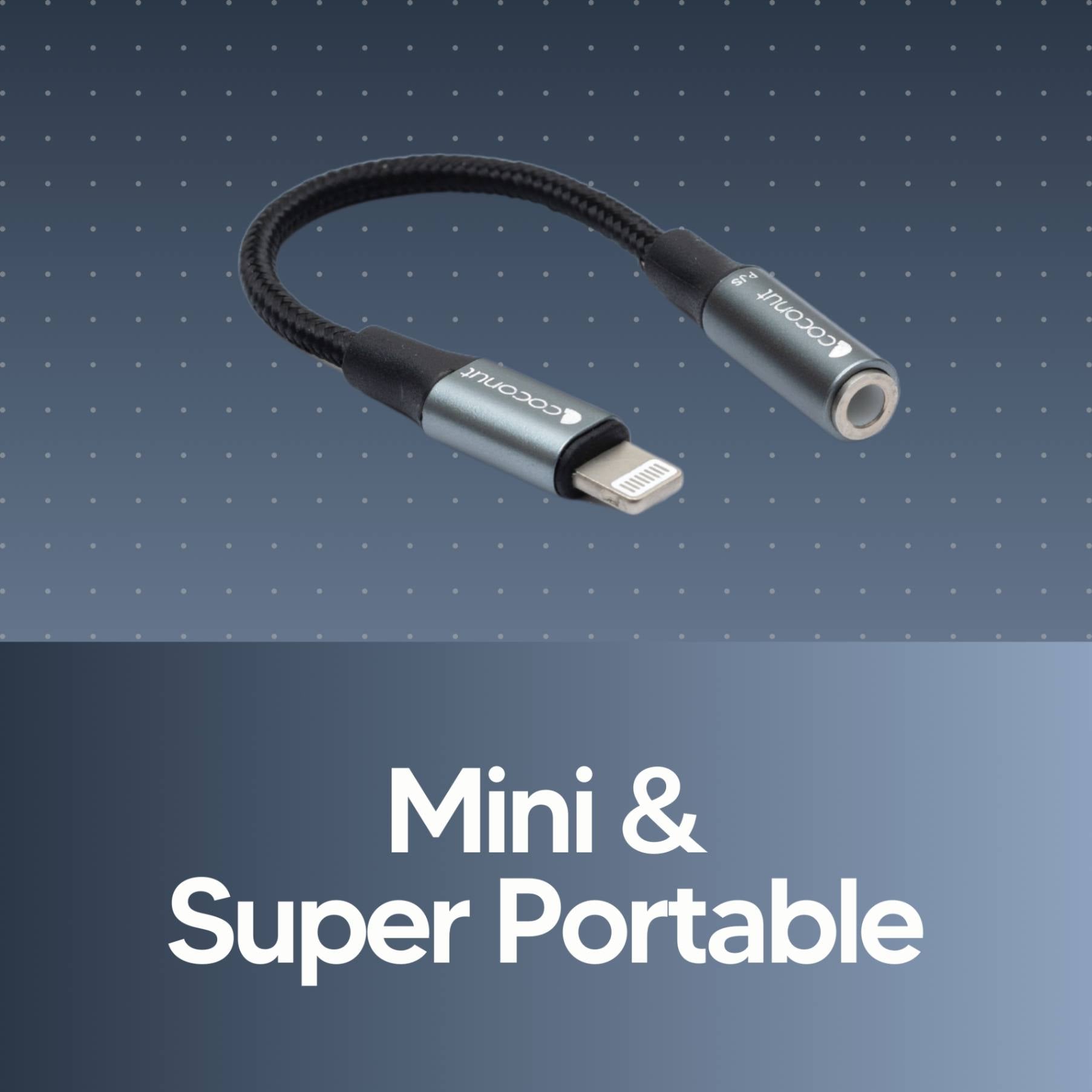 AC02 Lightning to 3.5mm AUX Adapter Connector