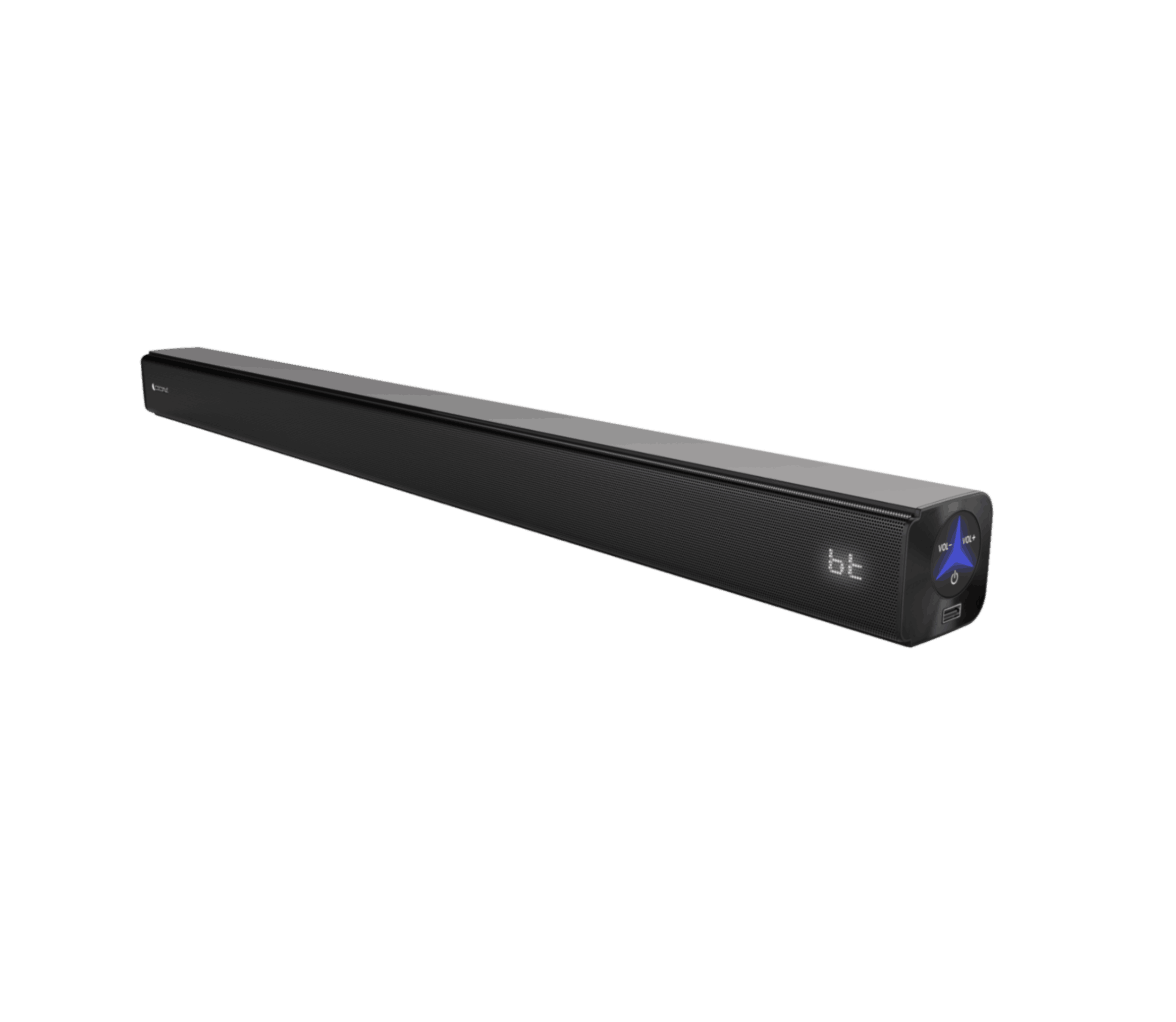 Demi 60W wireless sound bar with multiple inputs and loud speakers