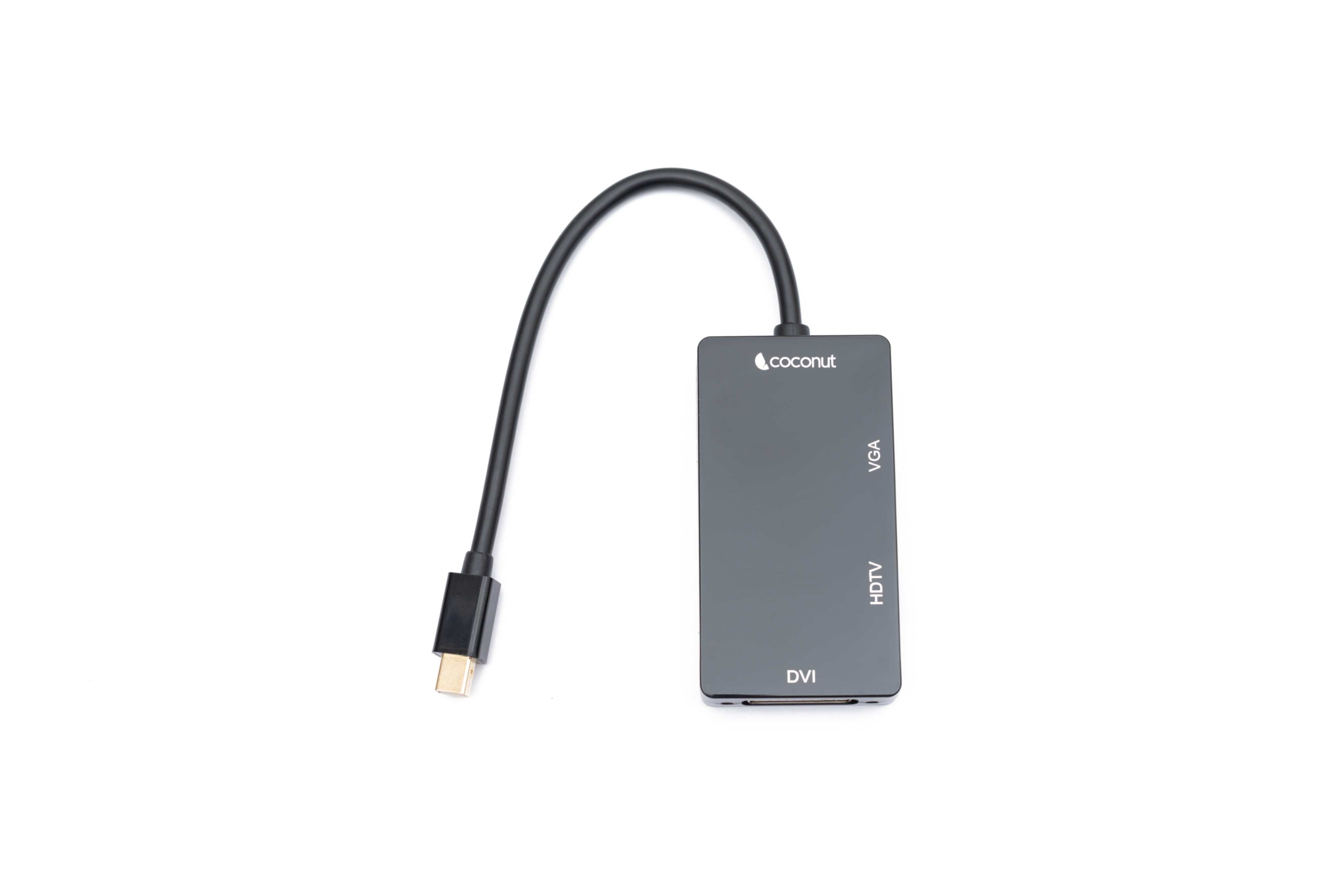 Mini DisplayPort to HDMI, VGA, DVI Converter, Male to Female Adapter