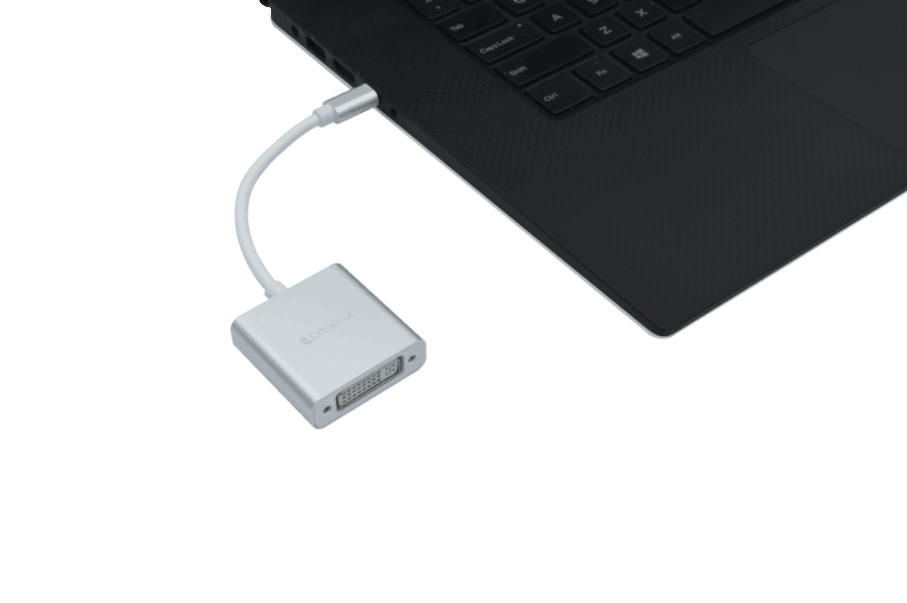 Type C to DVI Converter for connecting devices to monitors