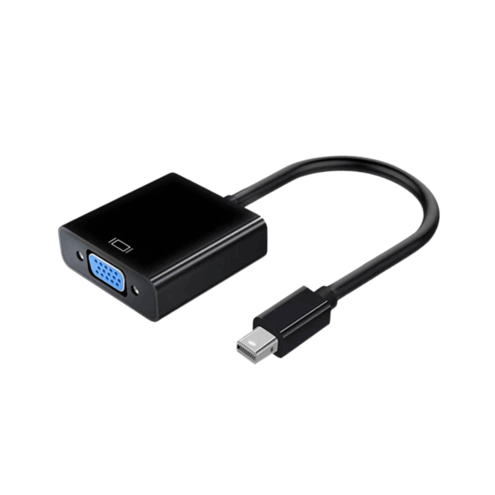 Mini DP to VGA Adapter with Premium Chipset for Enhanced Connectivity