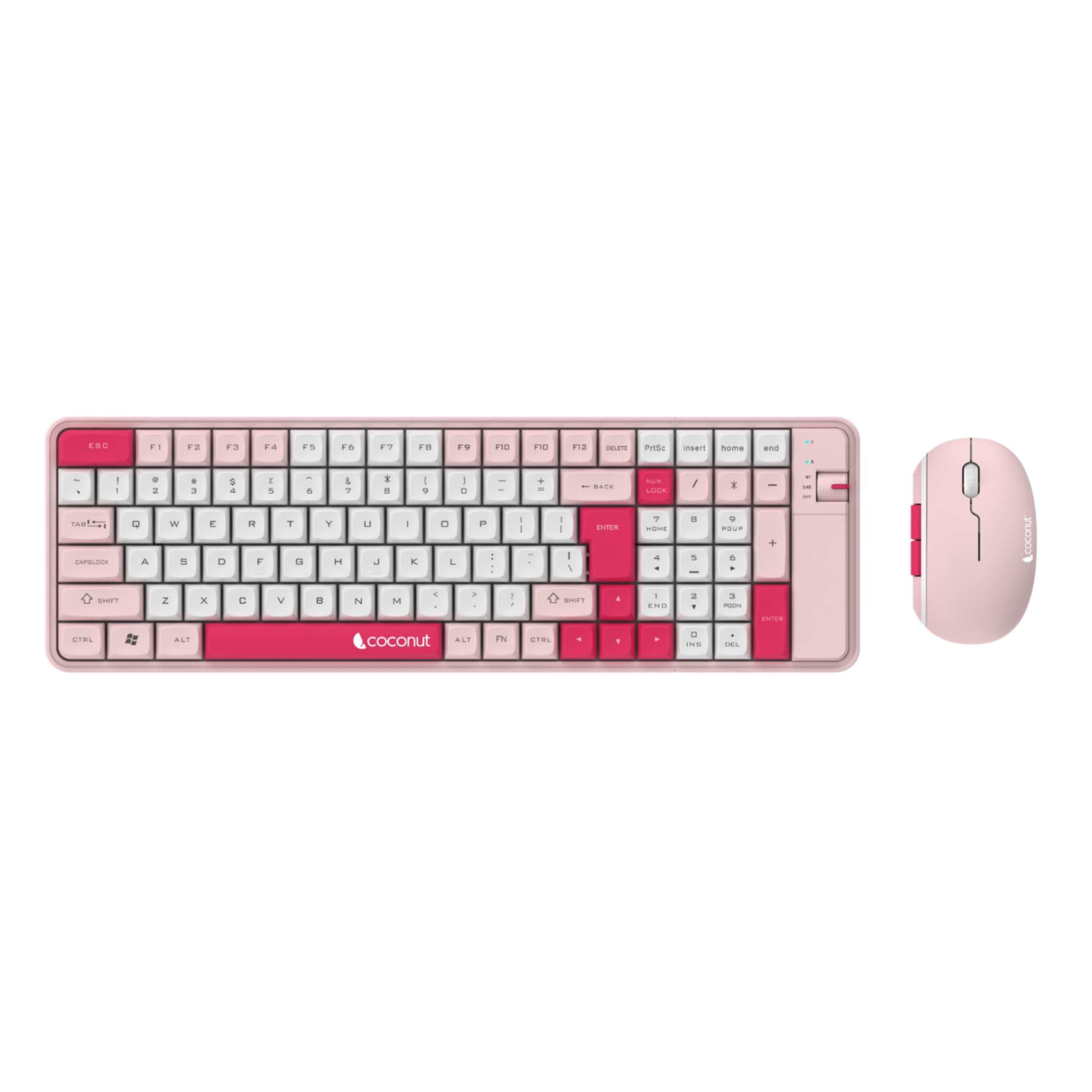 Diamond rechargeable wireless combo: 100 keys, 6D mouse, rugged design