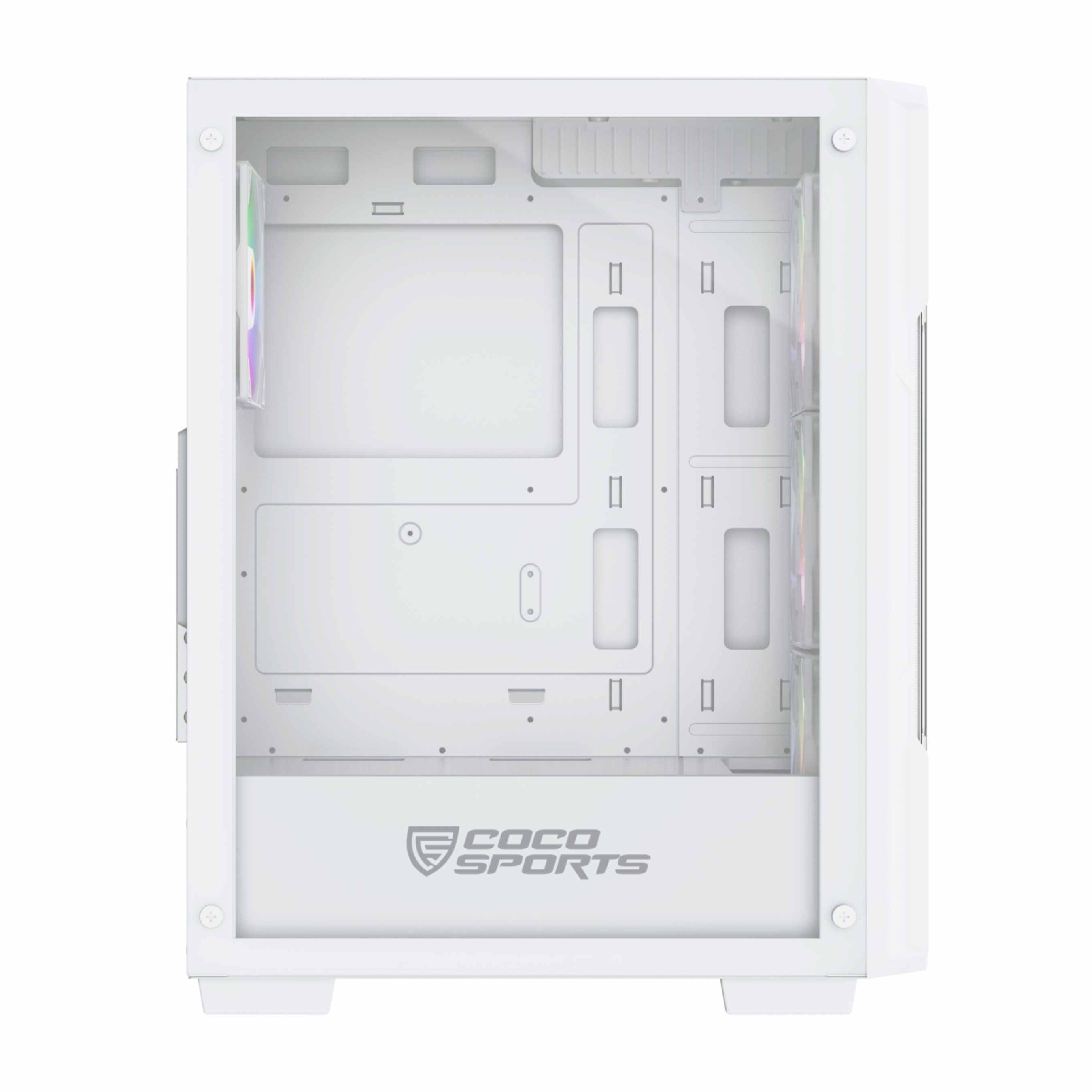 Core 200M Gaming Cabinet, Mid ATX - White