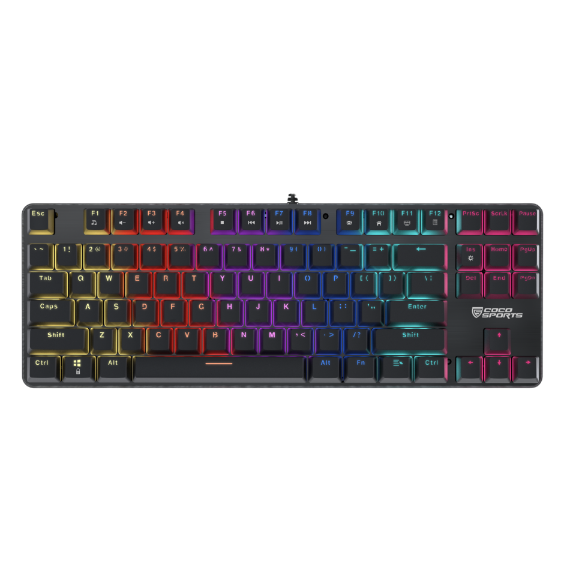 K12 Orion 2.0 TKL Mechanical Gaming Keyboard, True Red Outemu Switches