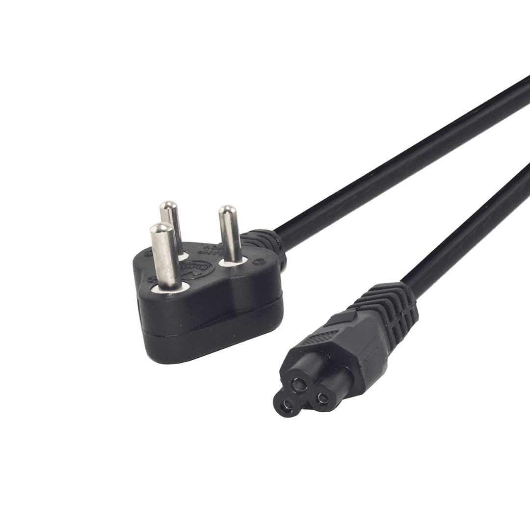Reliable 3-pin laptop power cable for various laptop brands