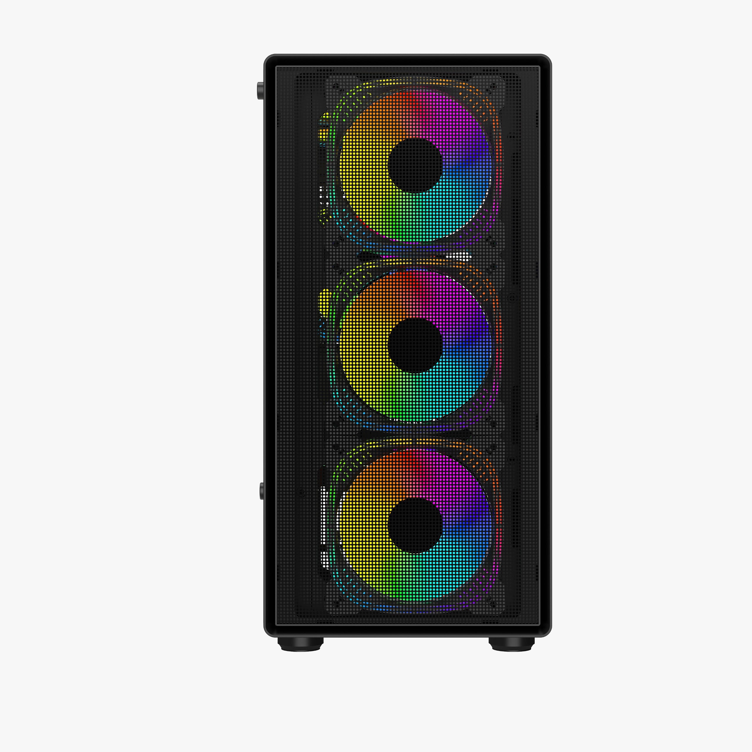Computer With Handles NOVA X770 Compact Computer Cabinet with Handle & Type C