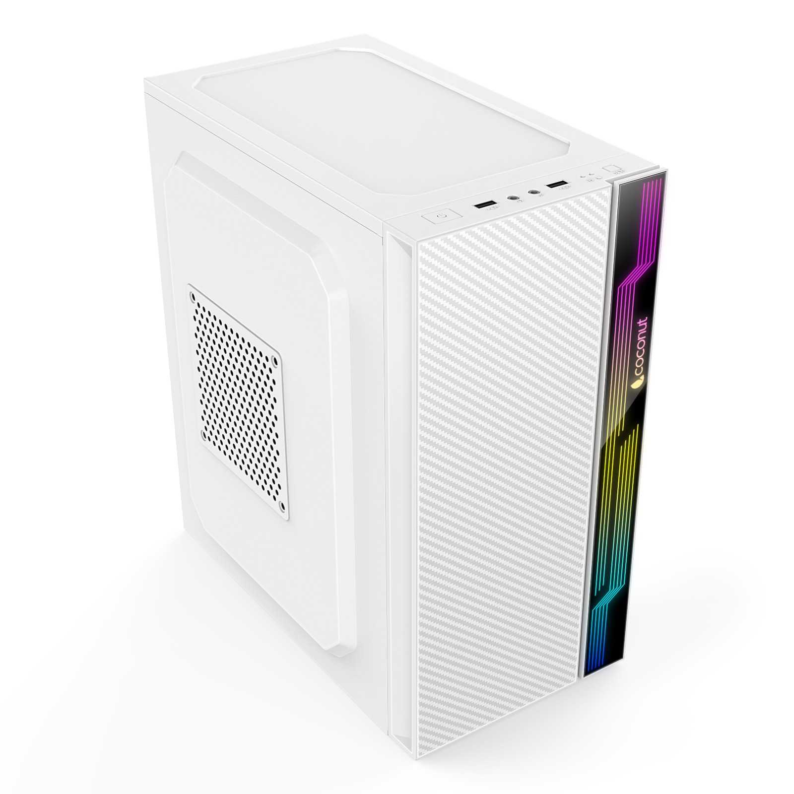 COSMIC- Micro ATX Office Cabinet With SM45 Power Supply And Front RGB Strip