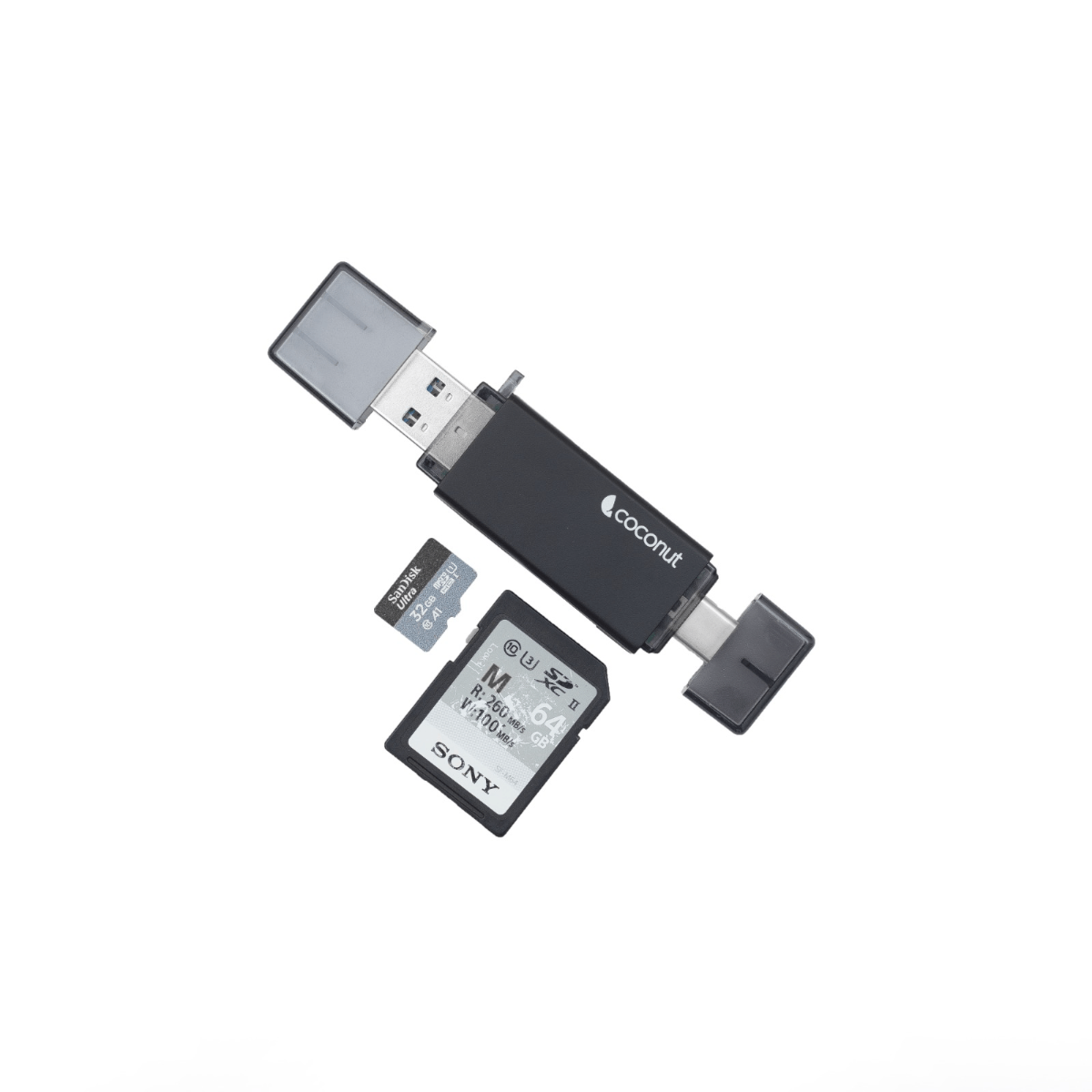 CR12 USB Type C 3.1 and USB A Card Reader