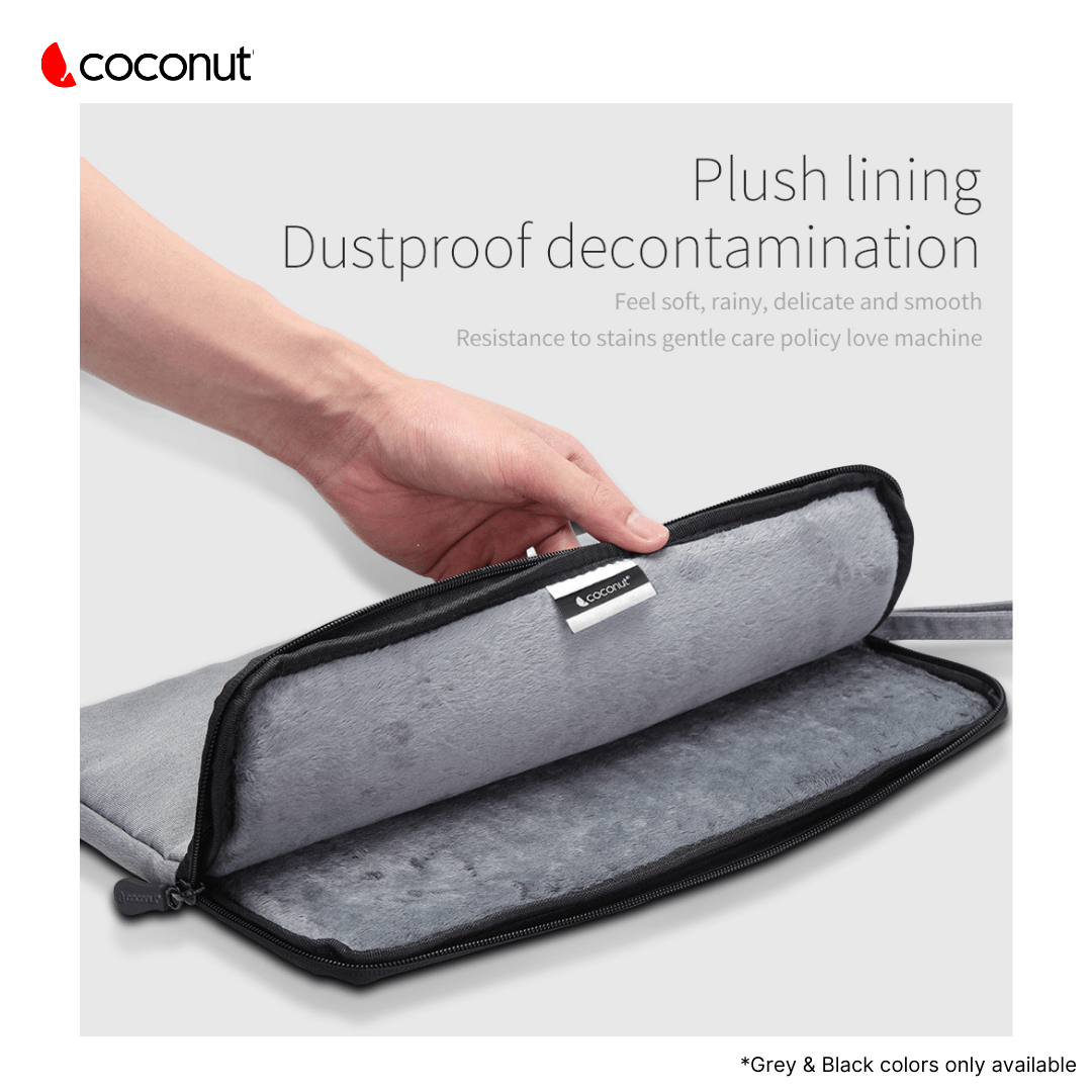 A sleek Troy laptop sleeve in a modern, stylish design