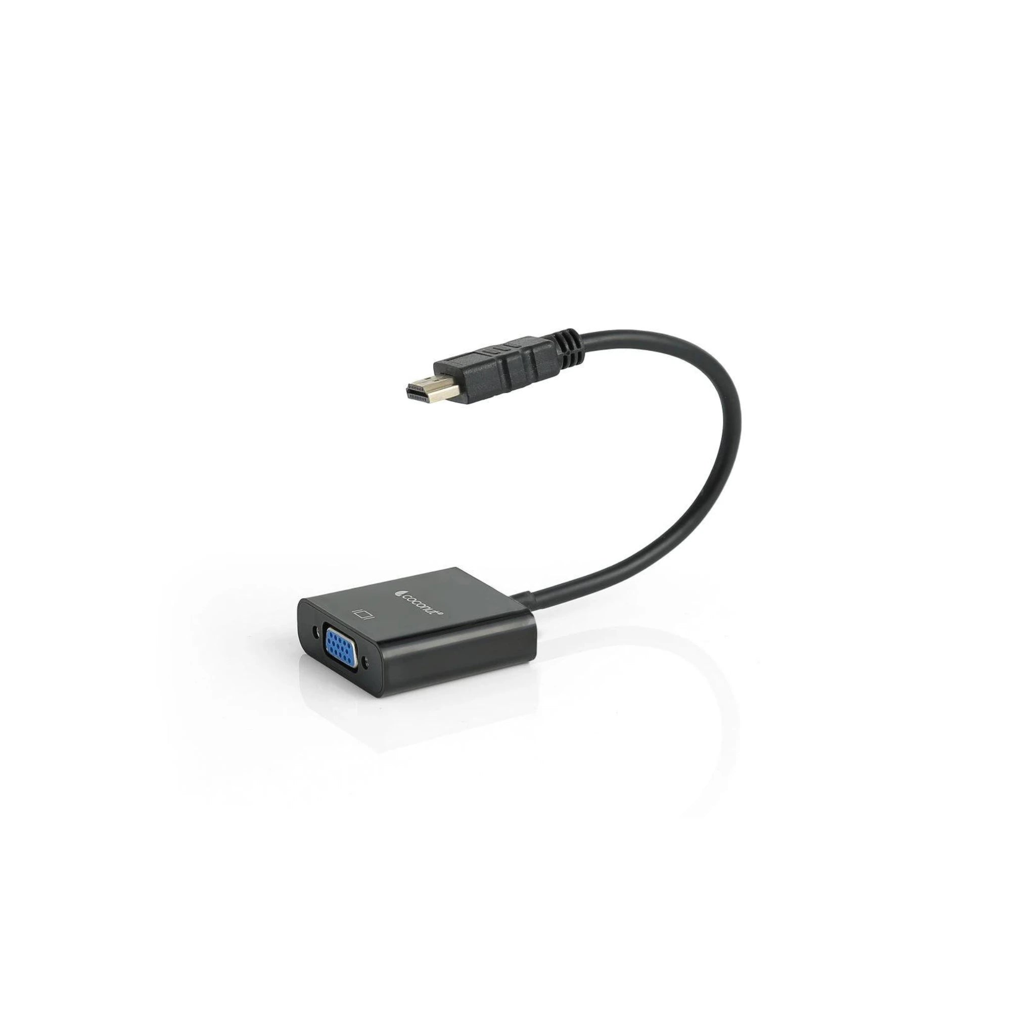 HDMI to VGA adapter for connecting HDMI devices to VGA displays