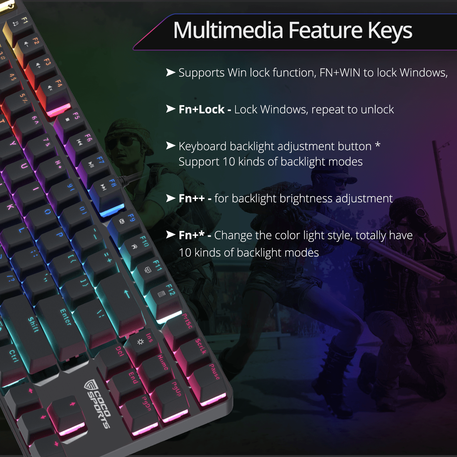 K12 Orion 2.0 TKL Mechanical Gaming Keyboard with True Red Outemu Switches