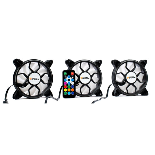 F2 Addressable RGB 120mm aRGB Fan 3 in 1 with Remote