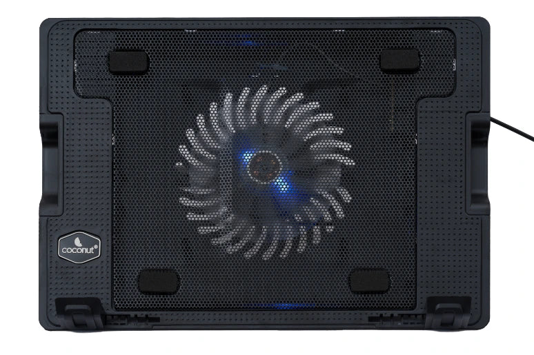 Flow11 Laptop Cooling Pad with adjustable fan for efficient cooling