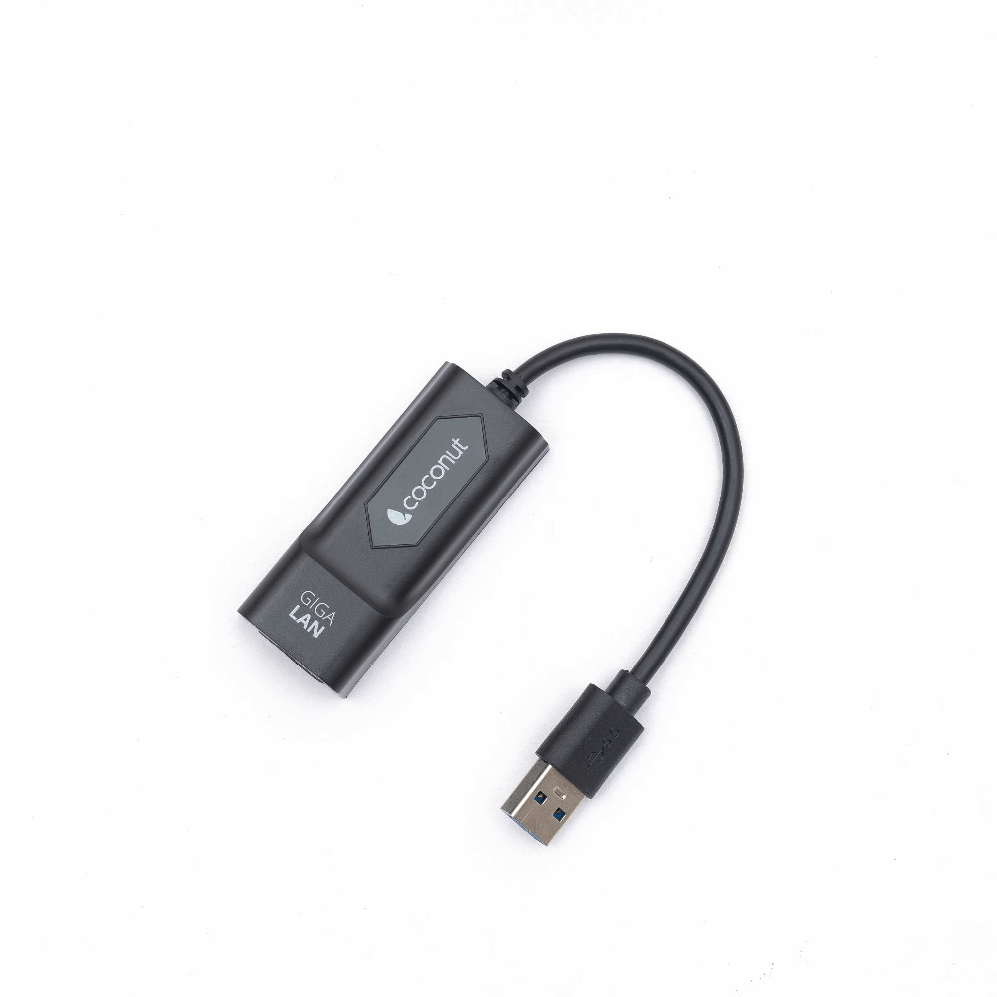 GLP01 USB to Gigabit LAN adapter, plastic body, RJ45, 1000Mbps