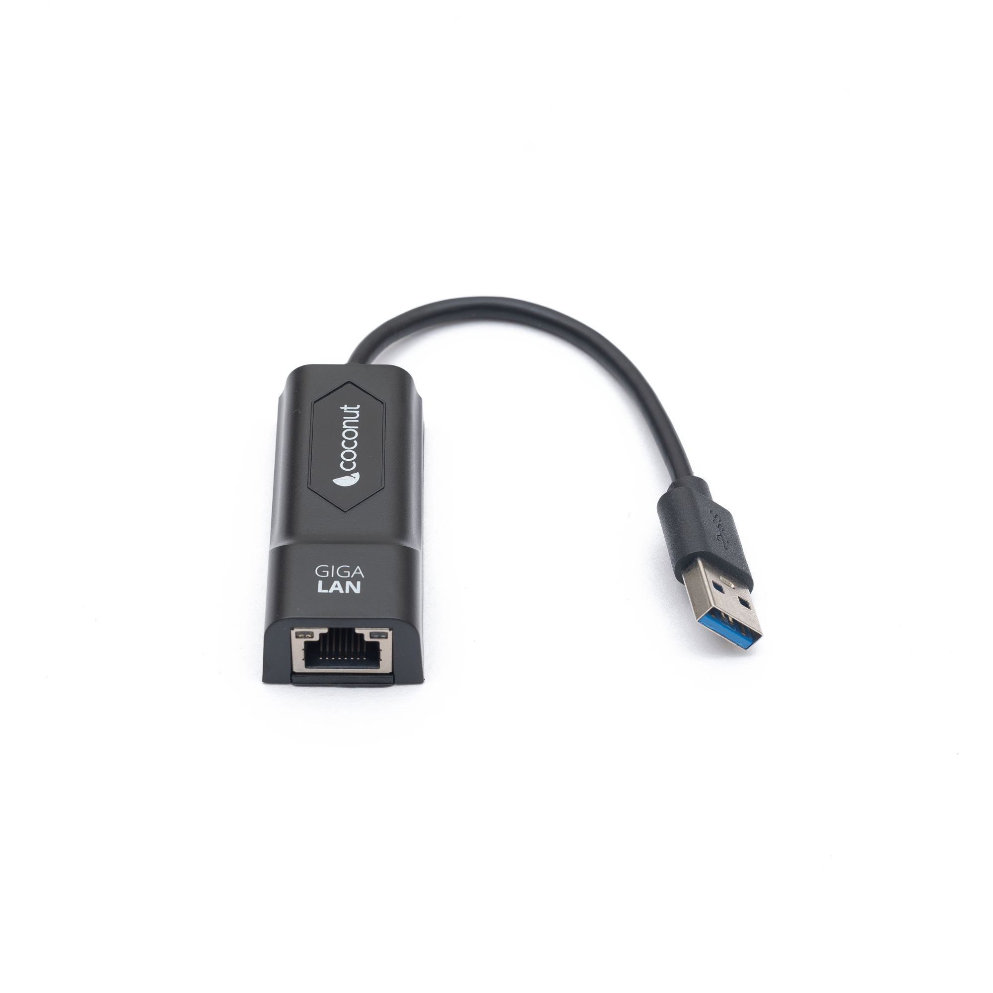 GLP01 USB to Gigabit LAN adapter, plastic body, RJ45, 1000Mbps