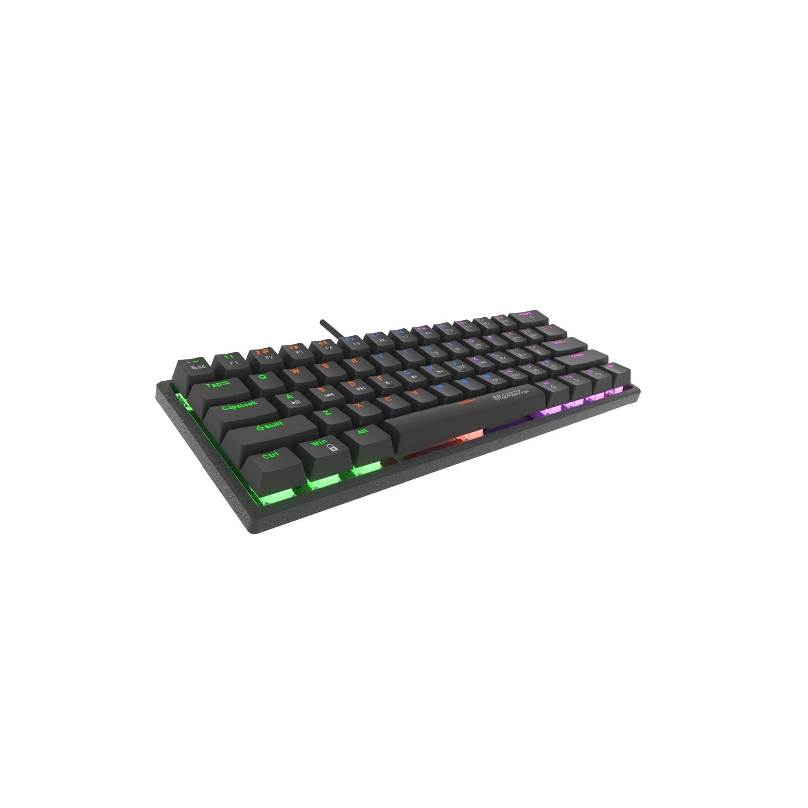 K21 Virgo Mini Mechanical Gaming Keyboard with True Red Outemu Switches