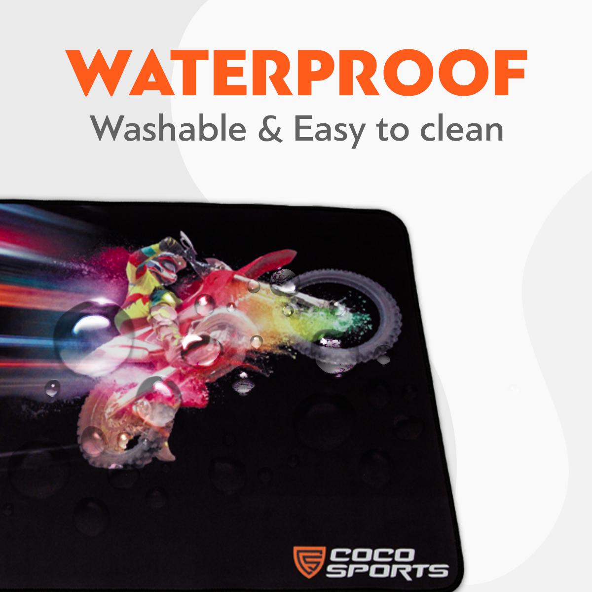 MP02 Printed Mouse Pad, 90x40 cm - Stylish and spacious desk mat