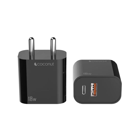 Strike 18W Dual Port Wall Charger