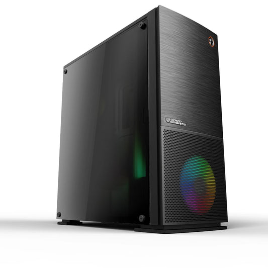 X7 Mid-Tower ATX Gaming Cabinet, Pre-installed 1*120MM aRGB Fan