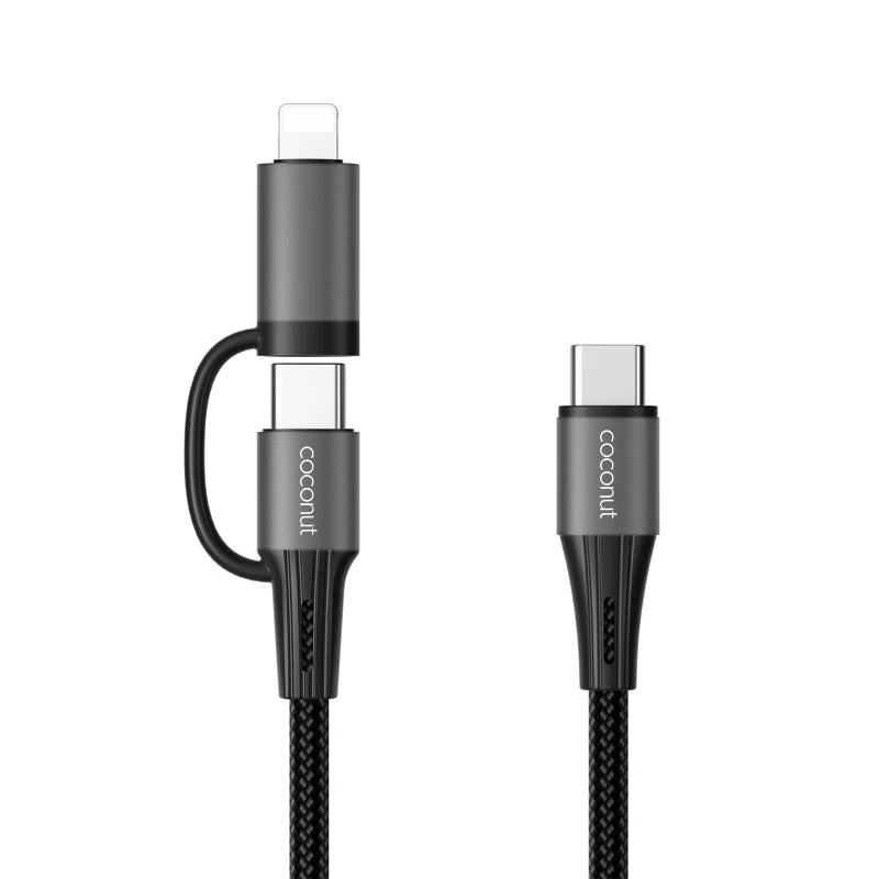 C19 2 in 1 Fast Charging Cable - 1M