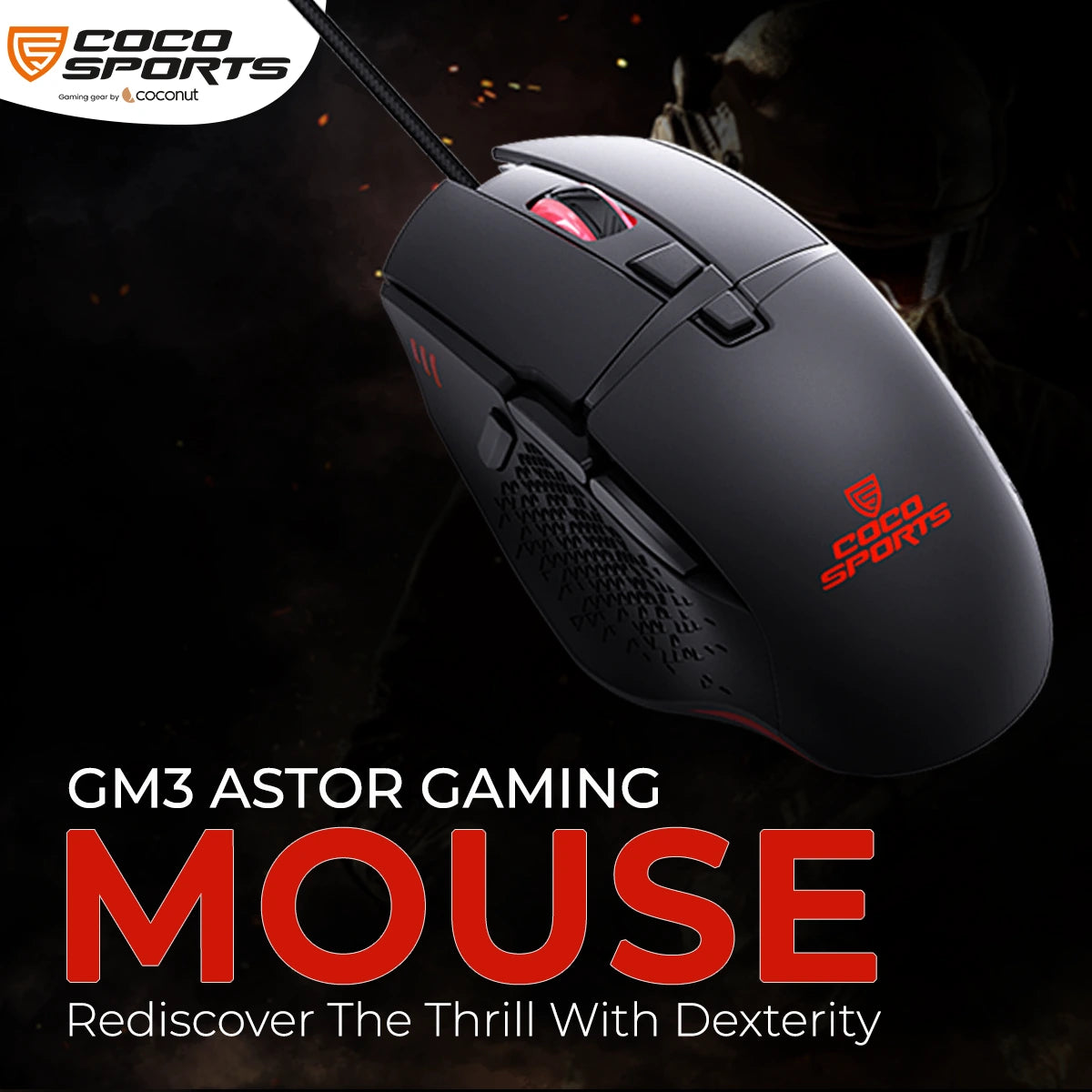 GM3 Astor Wired Gaming Mouse