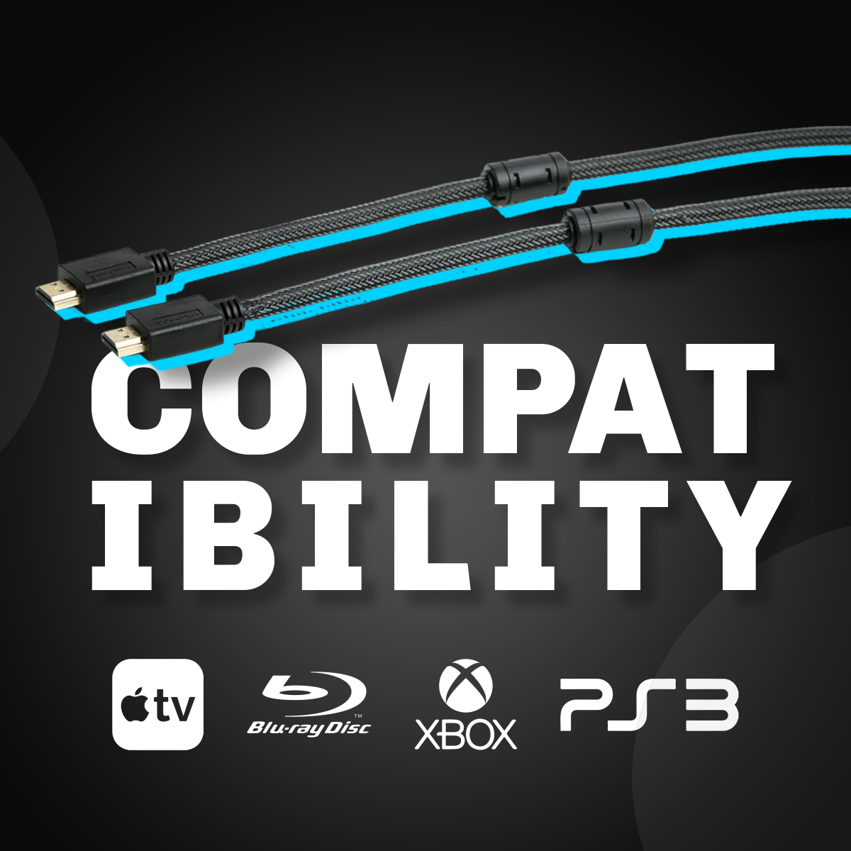 HDMI 1.4 Cable, High-Speed for HD video and audio transfer