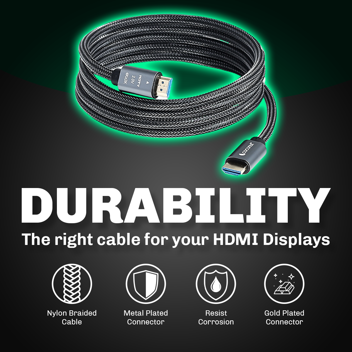 True 4K HDMI Cable