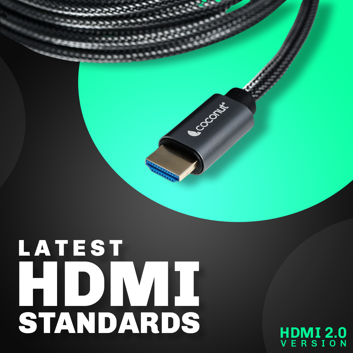 High-quality True 4K HDMI cable for superior video and audio
