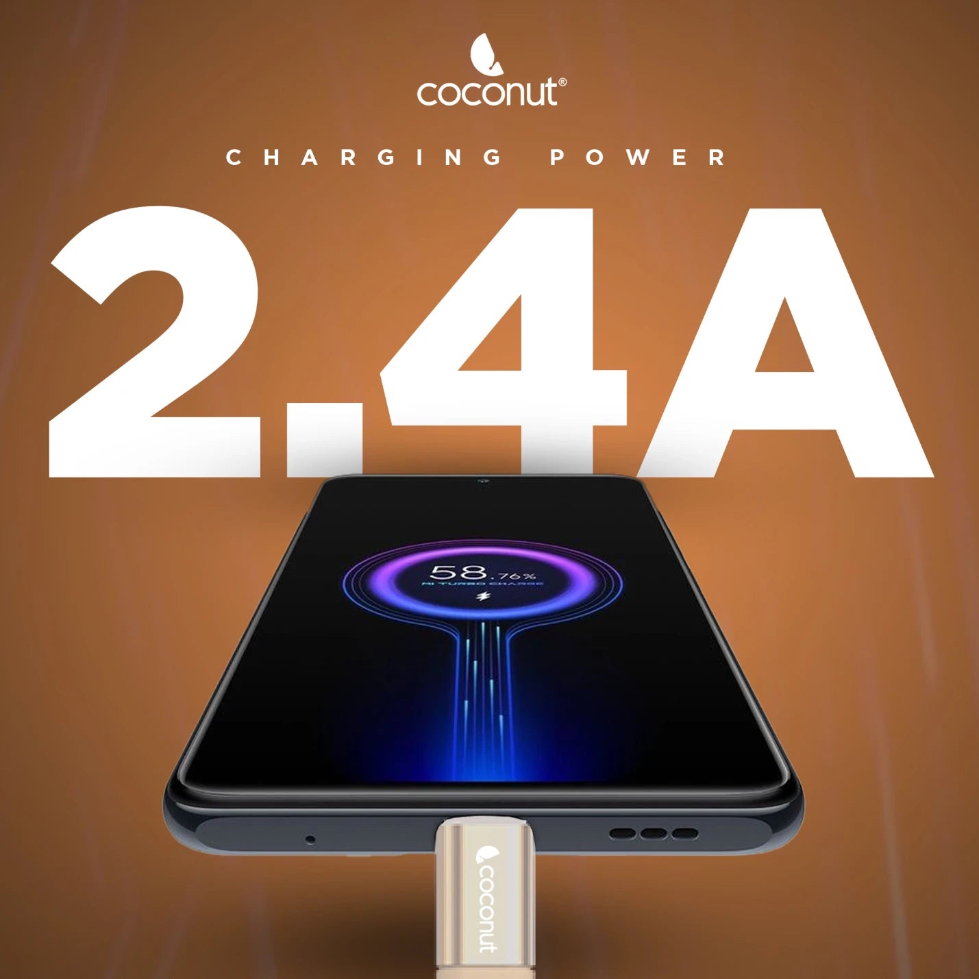 MC01 MFi Certified USB-A to Lightning Cable for fast charging