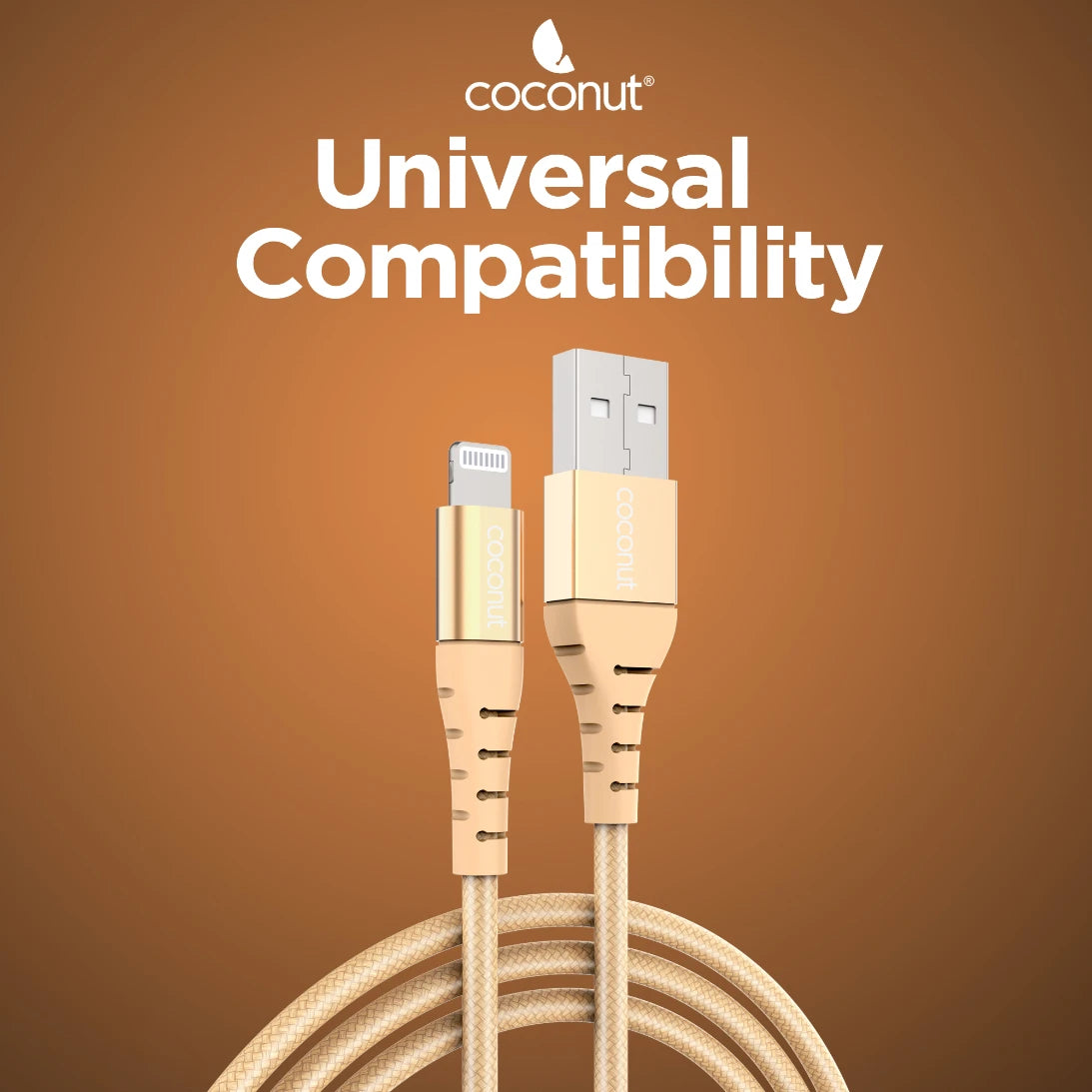 MC01 MFi Certified USB-A to Lightning Cable for fast charging