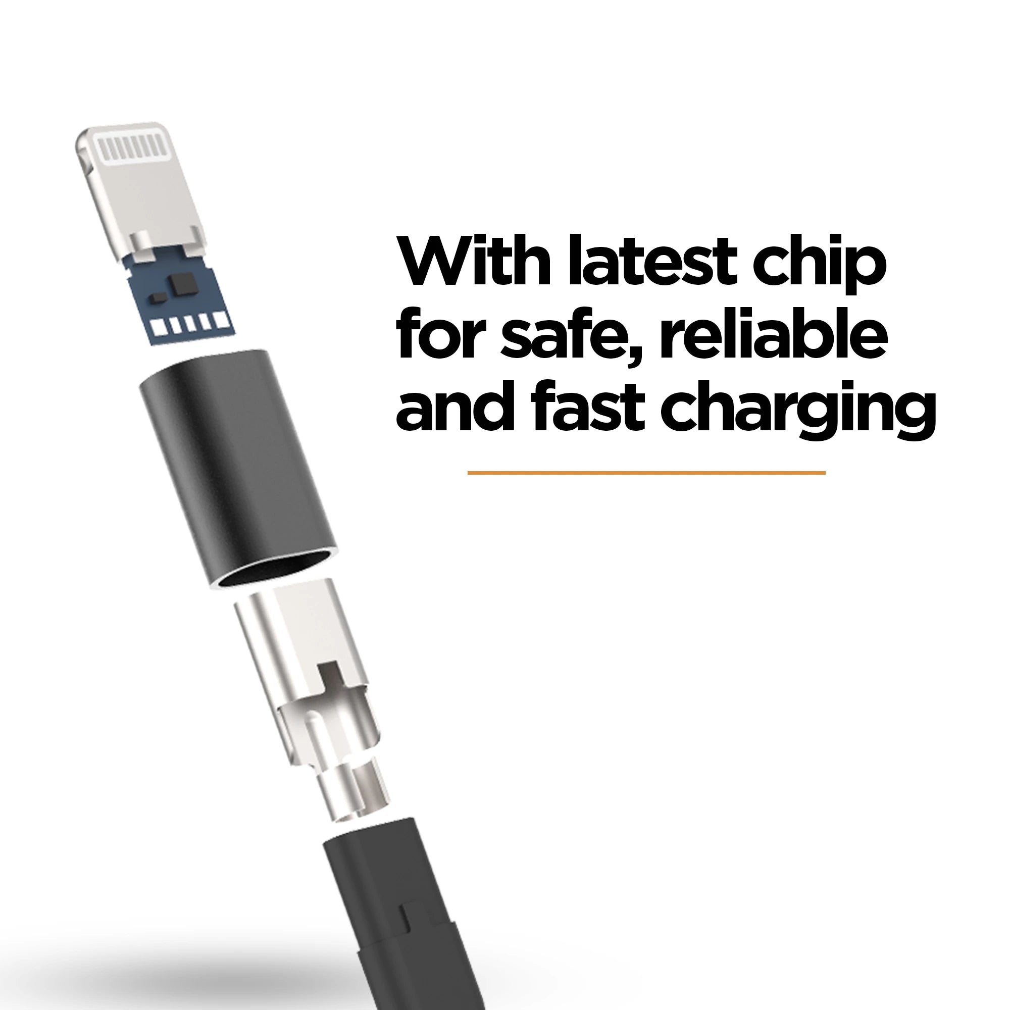 MC02 MFi Certified USB-C to Lightning Cable for fast charging