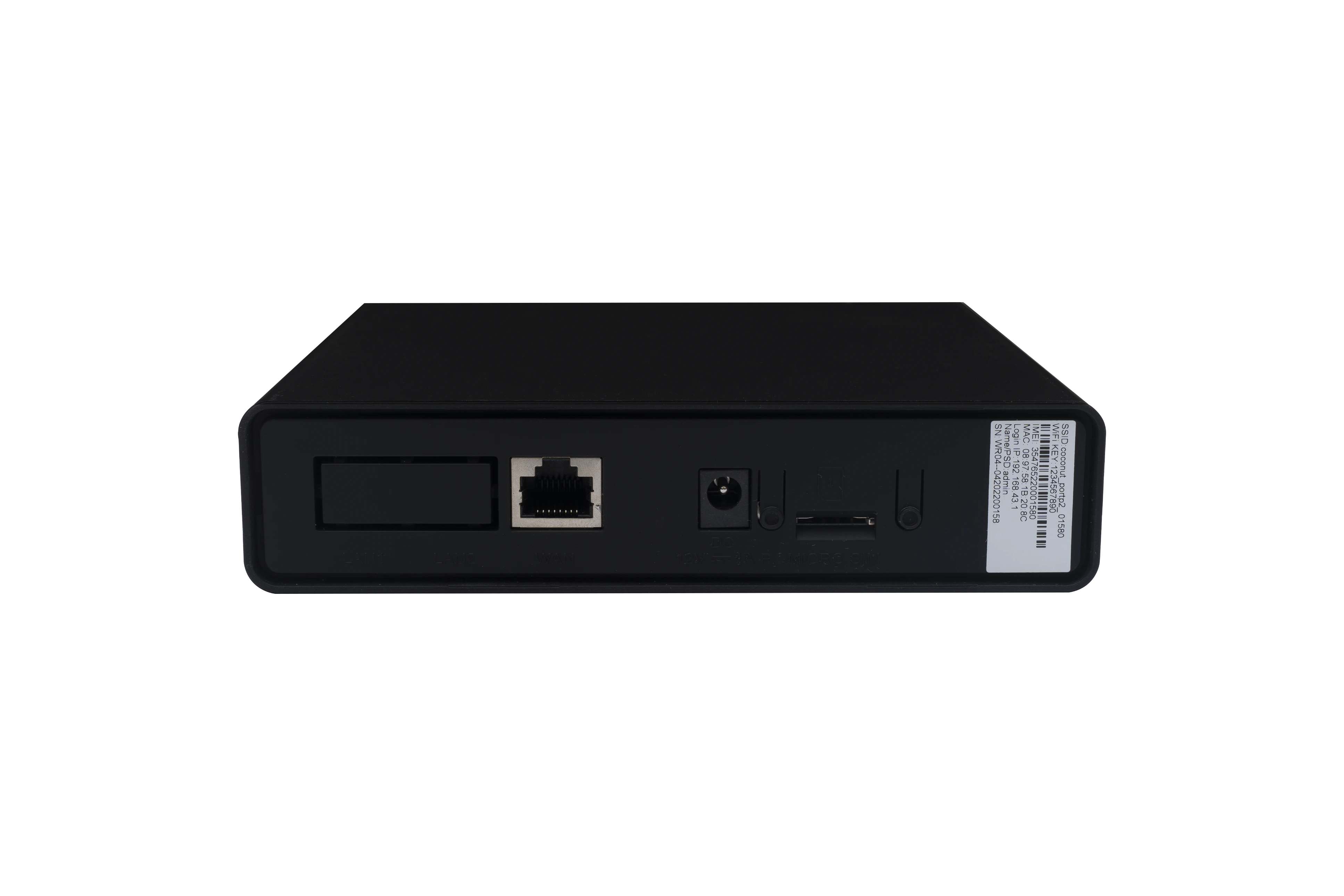 Porto 2 4G Wireless Router with LAN for fast internet connectivity