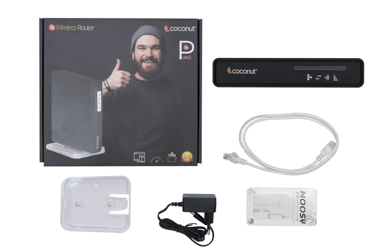 Porto 2 4G Wireless Router with LAN for fast internet connectivity