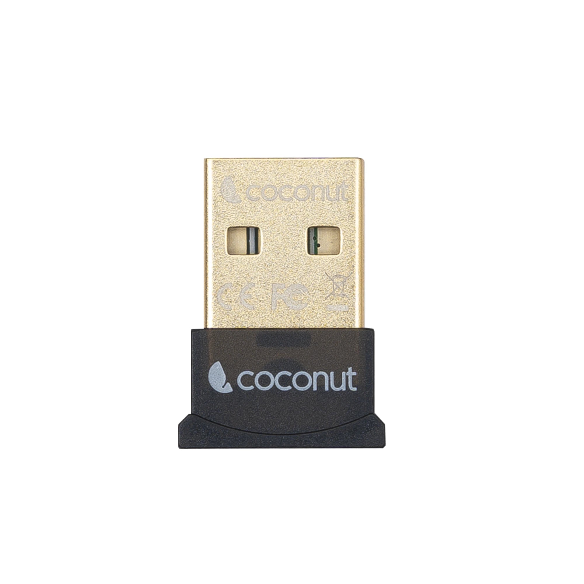 WA03 Bluetooth Adapter, Bluetooth 5.0, Gold Plated Design