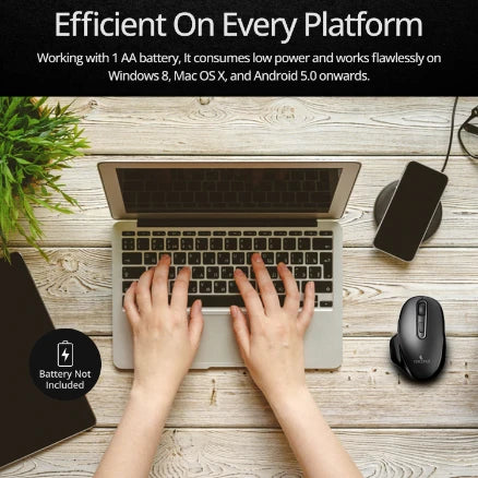 Prism Super Ergonomic Wireless Mouse with modern, sleek design